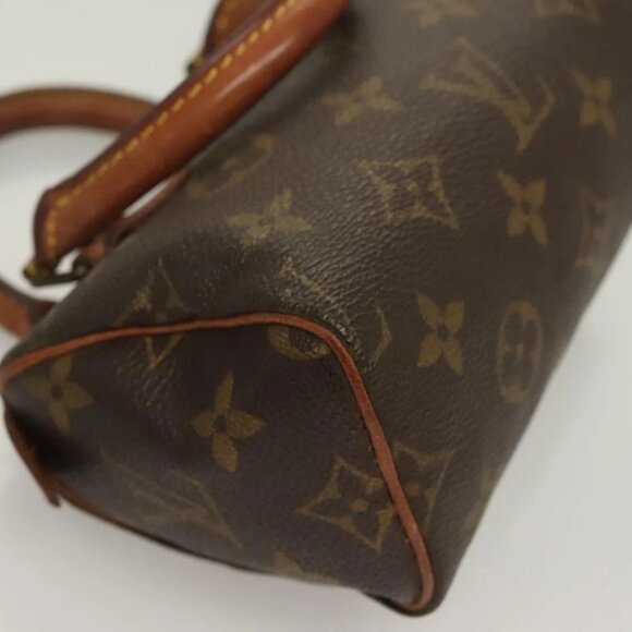 LOUIS VUITTON Monogram Mini Speedy Hand Bag - Picture 6 of 14